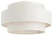 Lampa sufitowa BOHO 1xE27/60W/230V Ø 40 cm biała