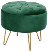 Pufa Typu Butelkowa Zieleń S6-E66