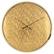 Karlsson 6005GD design zegar ścienny złoty,średnica 40 cm