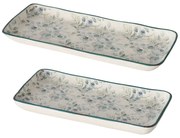 Podłużny półmisek Eukana, 2 sztuki, długości 26 i 36 cm