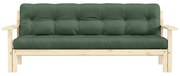 Sofa rozkładana Karup Design Unwind Olive Green