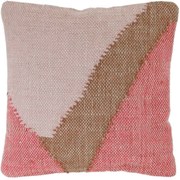Dekoracyjna poduszka VETO 45x45 cm, różowa