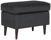 Pufa RON VELVET czarna SIGNAL