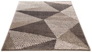 Dywan Mondo Trójkąty Szary 160 cm x 230 cm