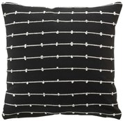 Poduszka dekoracyjna LINECHIC, bawełna z recyklingu, 45 x 45 cm