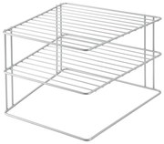 Stalowa dodatkowa półka w kolorze srebra 25x25 cm Palio – Metaltex