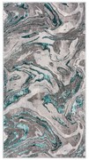 Szaro-turkusowy dywan 80x150 cm Marbled – Flair Rugs