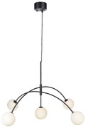 Czarna lampa wisząca Markslöjd Heaven, ø 117 cm