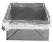Składany pojemnik na pieczywo Metaltex, 12x12 cm