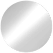 Białe nowoczesne okrągłe lustro 6 rozmiarów T2-W88