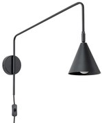 Nowoczesny czarny kinkiet Z3-G22