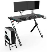 Biurko gamingowe STAR czarne - powystawowe ULTRADESK