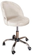 Fotel obrotowy TRIX MG50 kremowy