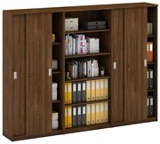 Zestaw szaf MIRELLI, Typ VI - orzech