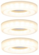 Paulmann 92704 - ZESTAW 3xLED/5,5W Oprawa wpuszczana BAGEL 230V