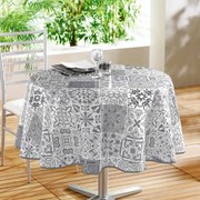 Obrus zmywalny z PCV ø 160 cm Persane – douceur d'intérieur