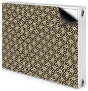 Mata dekoracyjna grzejnikowa Sześciany wzór