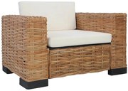 Rattanowy fotel ogrodowy z poduszkami Z7-N02