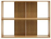Modułowy system półek w dekorze dębu 101x76 cm Litto – Kave Home