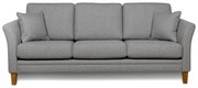 Jasnoszara sofa 217 cm Eden – Scandic