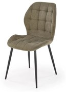 Krzesło tapicerowane K548 oliwkowe HALMAR