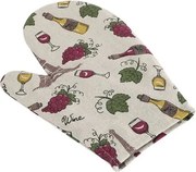 Rękawica kuchenna Dana Wino, 18 x 28 cm