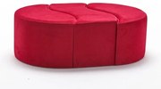 Czerwony puf Alya – Artie