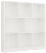 Otwarty regał z półkami w stylu skandynawskim L7-H15