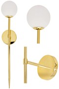 LAMPA KINKIET NOWOCZESNY 52cm APP578-1W ZŁOTa