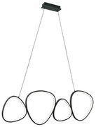 Lampa wisząca LED na lince PETRA LED/48W/230V 4000K czarna