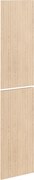 Mexen Rivel front ryflowany do korpusu szafki łazienkowej 35 x 80 cm (2 szt.), dąb - 91A21-1600-300-2-81
