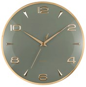 Karlsson 6017GR designerski zegar ścienny szary,średnica 40 cm