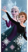 Bawełniany ręcznik dziecięcy 70x140 cm Frozen "Snowflake" – Jerry Fabrics