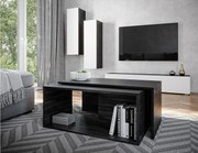 Stolik kawowy / Ława zestaw 2 szt. – 90 x 48 x 40 cm, Nowoczesny stolik do salonu, Stolik przy sofie z miejscem do przechowywania, Stolik w stylu gniazdowym