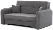 Rozkładana 2-osobowa sofa LAINE, szara