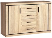 Komoda W Dekorze Dąb Sonoma R4-B87