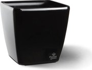 Flower Lover Osłonka na doniczkę Quadrato Easy czarny, 34 cm