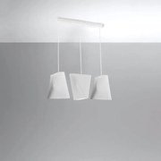 Żyrandol BLUM 3 biały SOLLUX  LIGHTING