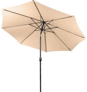 Fieldmann - Parasol śr. 3 m kremowy