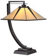 Quoizel QZ-POMEROY-TL - Lampa stołowa POMEROY 1xE27/60W/230V