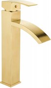 Mexen Libra bateria umywalkowa wysoka, złota - 745110-50