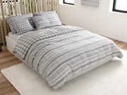 PrzytulneMieszkanie.pl PrzytulneMieszkanie.pl Pościel z bawełny renforcé LINKY szare Rozmiar pościeli: 70 x 90 cm | 140 x 220 cm