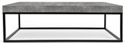Stolik w dekorze betonu TemaHome Petra Low