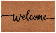 Wycieraczka z włókna kokosowego, 45 x 75 cm, WELCOME