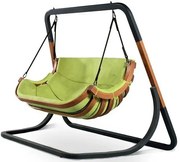 Zielony wiszący fotel ogrodowy C7-M42