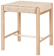 Stołek z drewna topolowego Abano – House Nordic
