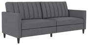 Szara rozkładana sofa 86 cm Celine – Støraa