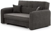 Rozkładana dwuosobowa sofa LAINE, ciemnoszara
