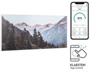 Klarstein Wonderwall Art Smart 700W 60x120cm Obraz na podczerwień Góry
