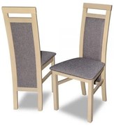 Krzesła drewniane do restauracji tapicerowane RK-75 bukowe